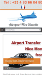 Mobile Screenshot of nice-airport-to-nice.com